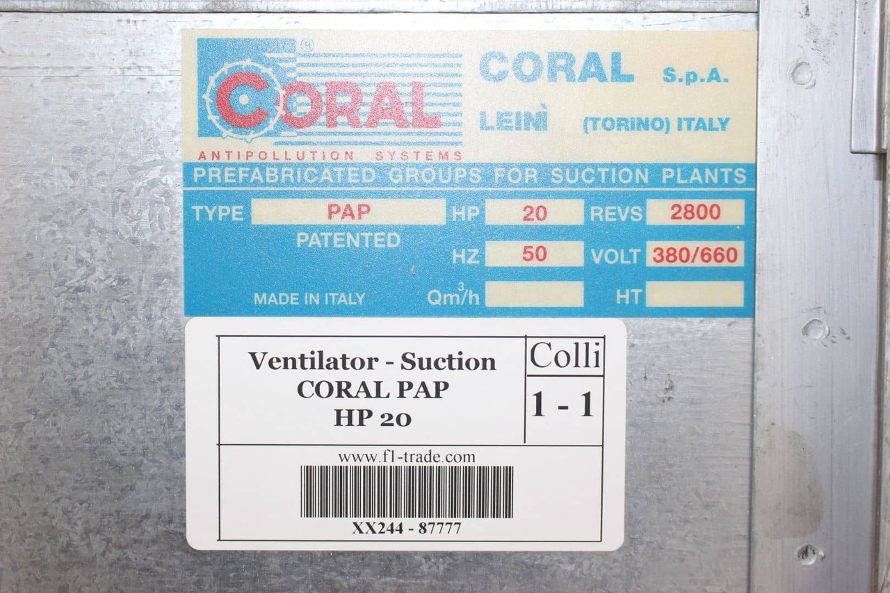 Coral PAP HP20 - HVAC zařízení: obrázek 3 Coral PAP HP20 - HVAC zařízení: obrázek 3