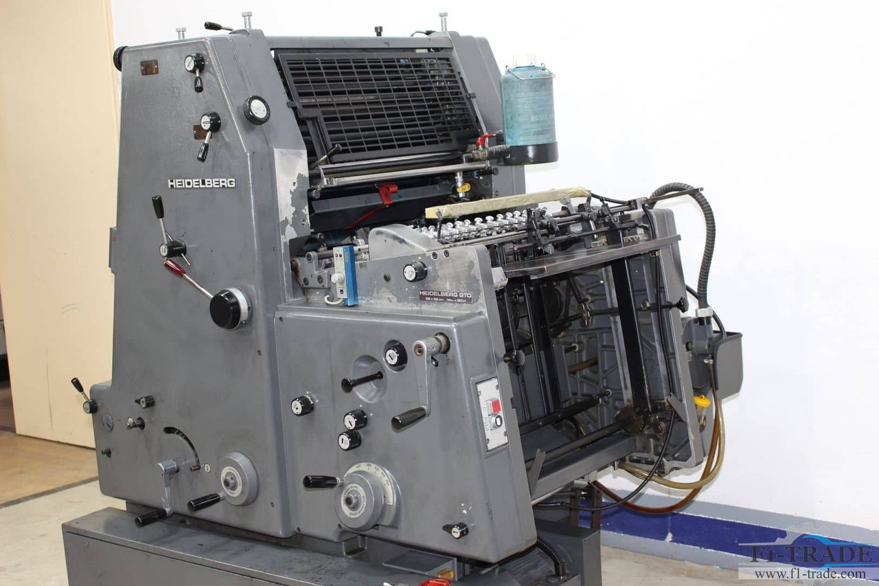Heidelberg GTO52+ N+P - Ofsetová tiskárna: obrázek 4 Heidelberg GTO52+ N+P - Ofsetová tiskárna: obrázek 4