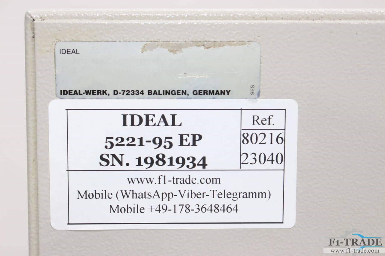 Ideal 521-95-EC leasing Ideal 521-95-EC: obrázek 6