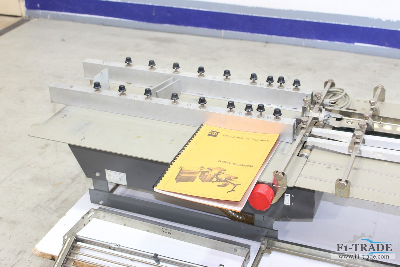 MB Multipli 464 - Skládací stroj: obrázek 5 MB Multipli 464 - Skládací stroj: obrázek 5