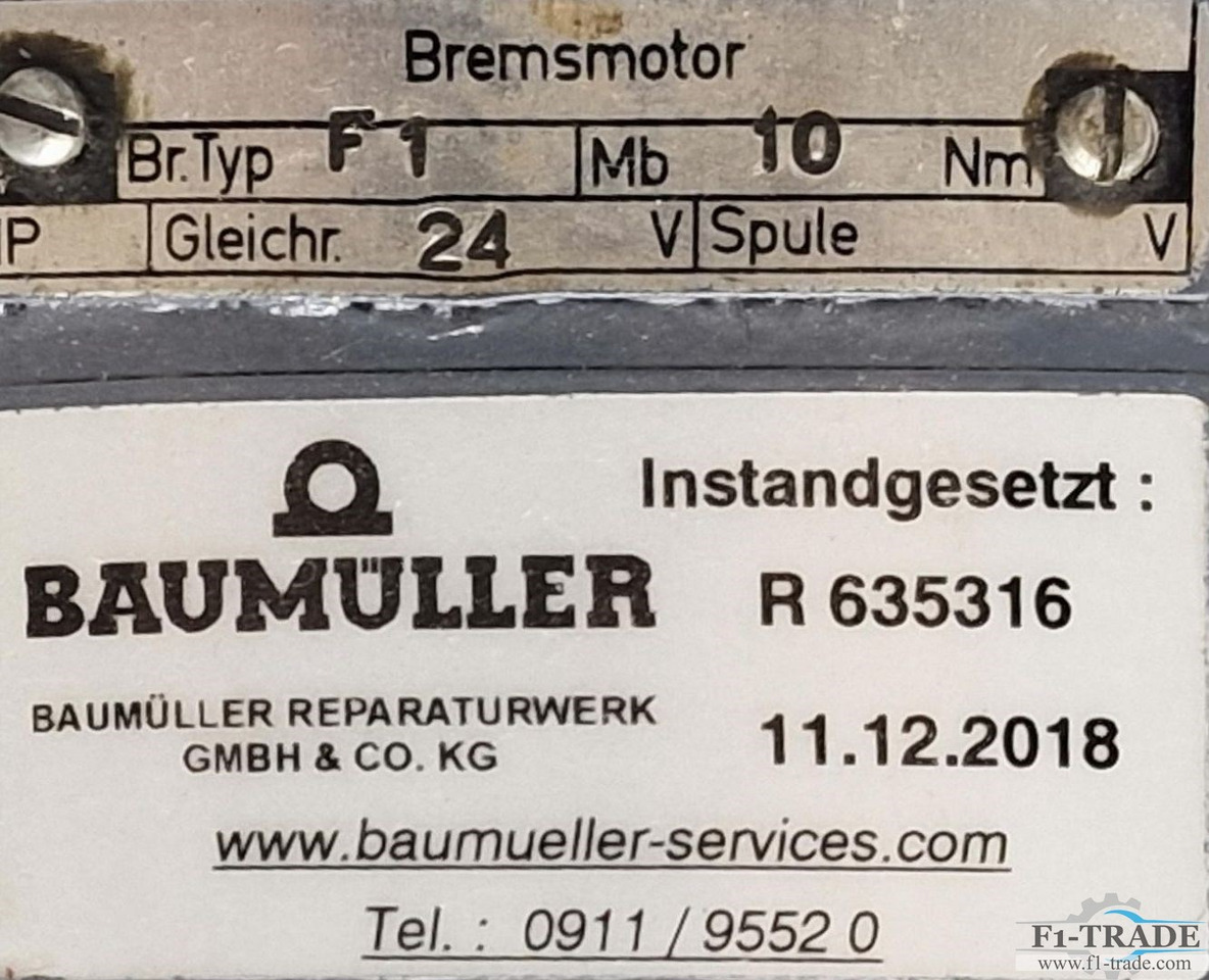 Baumüller F1 - Náhradní díly pro Tiskařský stroj: obrázek 5 Baumüller F1 - Náhradní díly pro Tiskařský stroj: obrázek 5