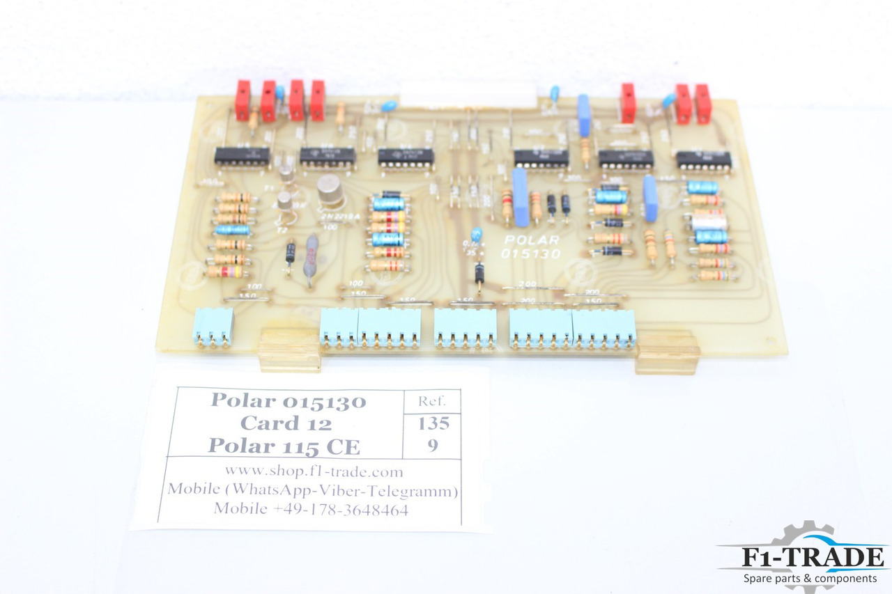 Polar 115 CE - Stroj na řezání papíru: obrázek 3 Polar 115 CE - Stroj na řezání papíru: obrázek 3