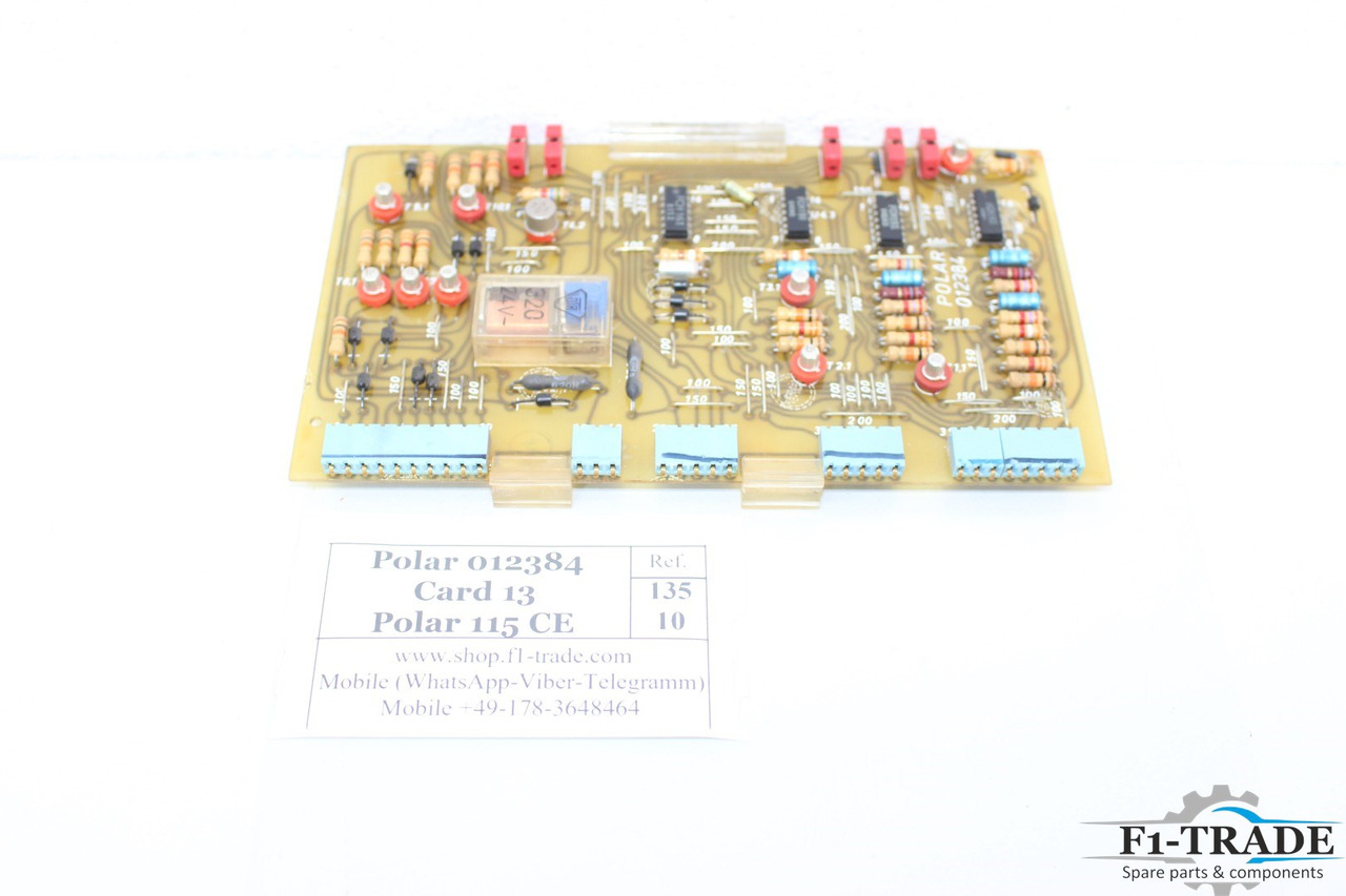 Polar 115 CE - Stroj na řezání papíru: obrázek 4 Polar 115 CE - Stroj na řezání papíru: obrázek 4