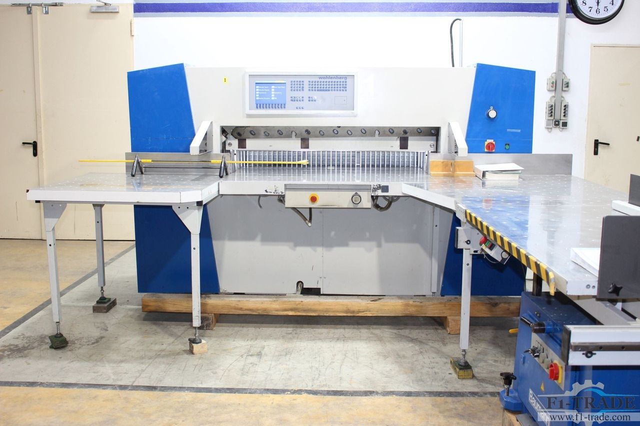 Wohlenberg 137 CUT-Tec - Stroj na řezání papíru: obrázek 2 Wohlenberg 137 CUT-Tec - Stroj na řezání papíru: obrázek 2