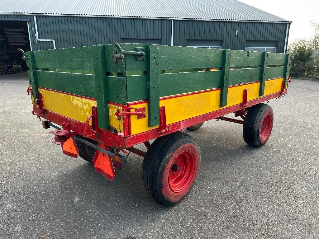 Miedema landbouwwagen vierwielige wagen schamelwagen - Zemědělský přívěs: obrázek 2 Miedema landbouwwagen vierwielige wagen schamelwagen - Zemědělský přívěs: obrázek 2