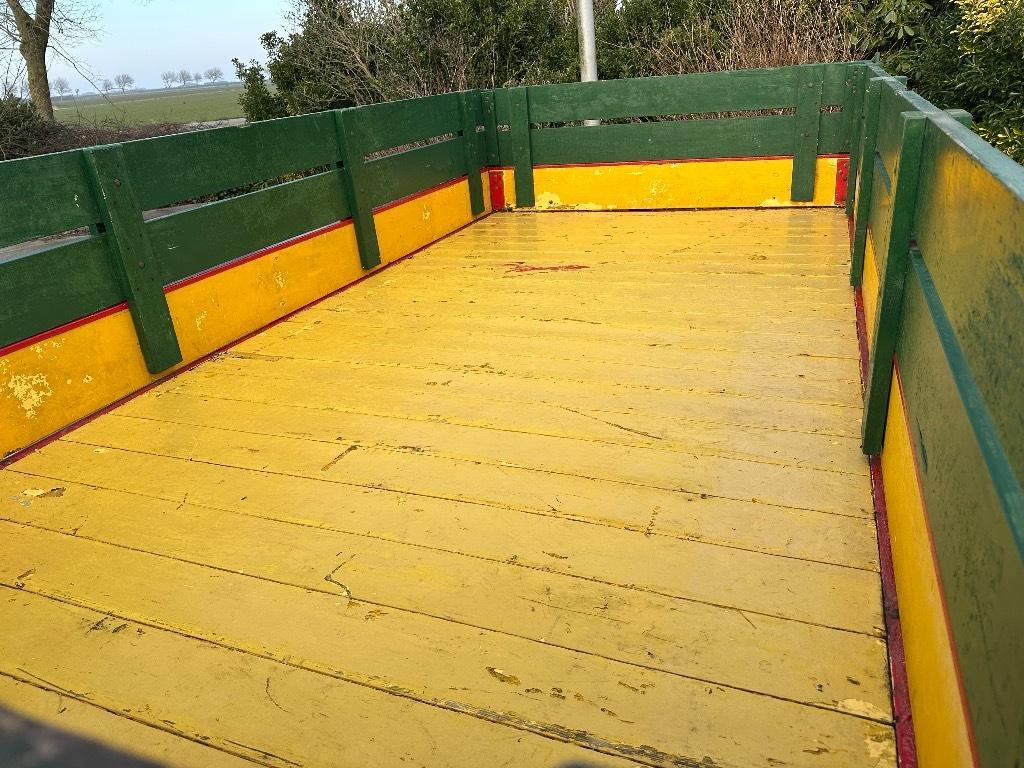 Miedema landbouwwagen vierwielige wagen schamelwagen - Zemědělský přívěs: obrázek 5 Miedema landbouwwagen vierwielige wagen schamelwagen - Zemědělský přívěs: obrázek 5