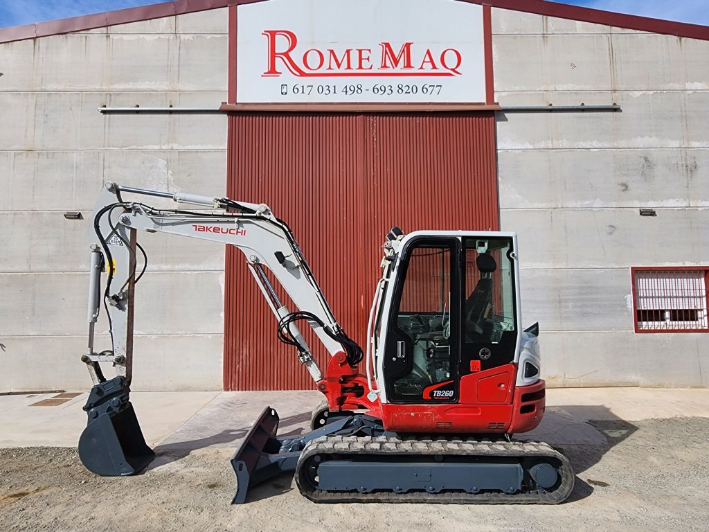 TAKEUCHI TB260 - Mini rýpadlo: obrázek 1 TAKEUCHI TB260 - Mini rýpadlo: obrázek 1