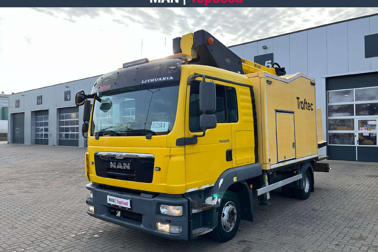 MAN 8.220 4X2 bokštelis(9291) - Auto s hydraulickou rukou: obrázek 1 MAN 8.220 4X2 bokštelis(9291) - Auto s hydraulickou rukou: obrázek 1