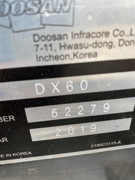 Awesome Performance Korea Imported Small Scale Used Doosan Excavator Dx60 Dx225 Dh60 Dh55 - Pásové rýpadlo: obrázek 3 Awesome Performance Korea Imported Small Scale Used Doosan Excavator Dx60 Dx225 Dh60 Dh55 - Pásové rýpadlo: obrázek 3