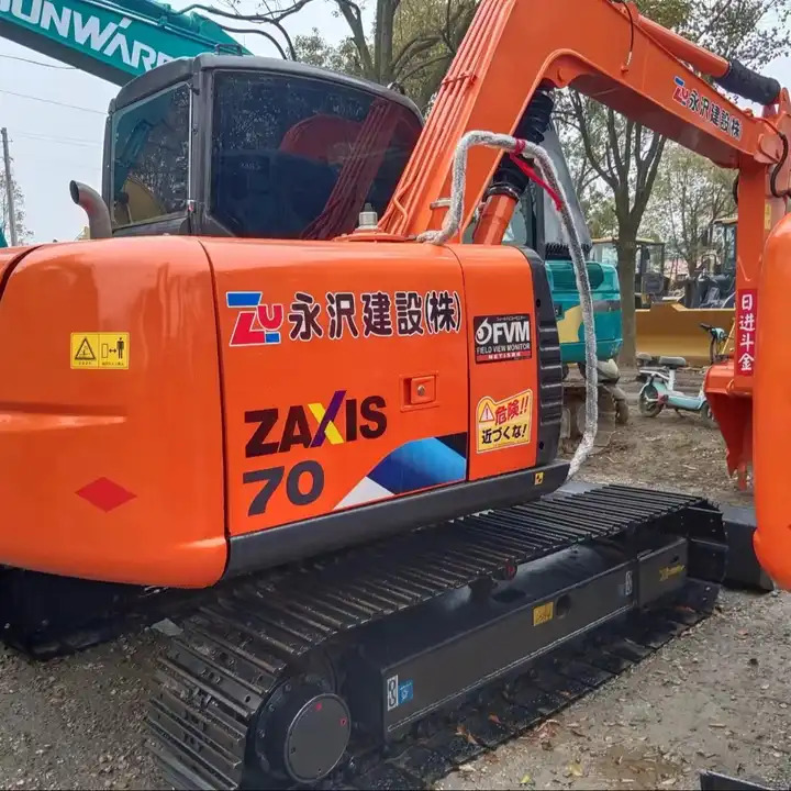 Original 7ton Used Excavator In Shanghai China 2019 Second Hand Hitachi Zx70 Used Excavator For Sale - Pásové rýpadlo: obrázek 1 Original 7ton Used Excavator In Shanghai China 2019 Second Hand Hitachi Zx70 Used Excavator For Sale - Pásové rýpadlo: obrázek 1