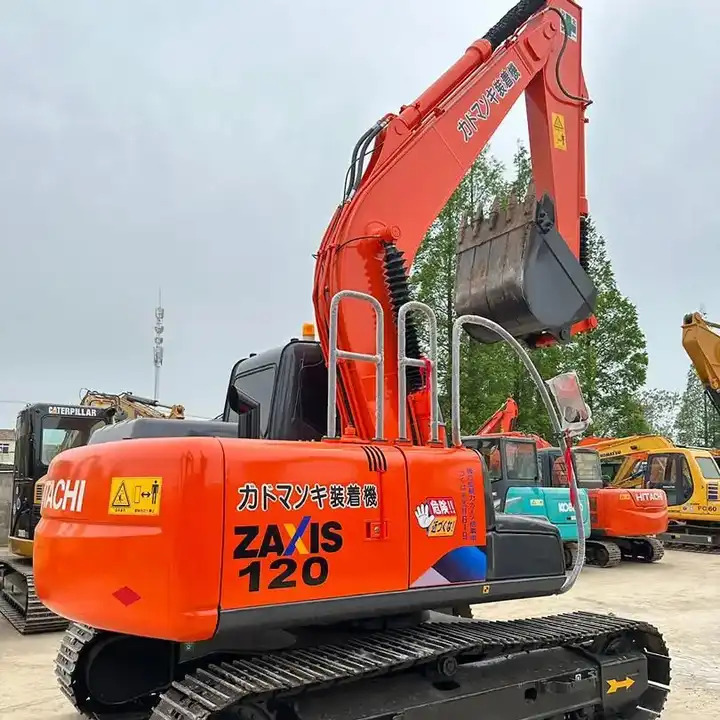 Original Landscaping Excavator Hitachi Zx120 Mini Crawler Excavator With Thumb And Ditch Bucket - Pásové rýpadlo: obrázek 1 Original Landscaping Excavator Hitachi Zx120 Mini Crawler Excavator With Thumb And Ditch Bucket - Pásové rýpadlo: obrázek 1