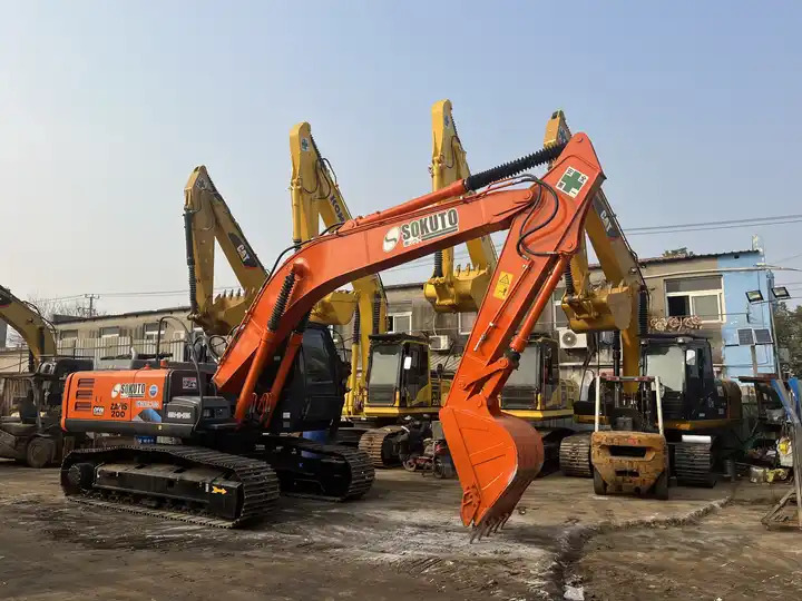 Pásové rýpadlo Original Well-Maintained Second hand Hitachi ZX200-3 Excavator for Sale: obrázek 6