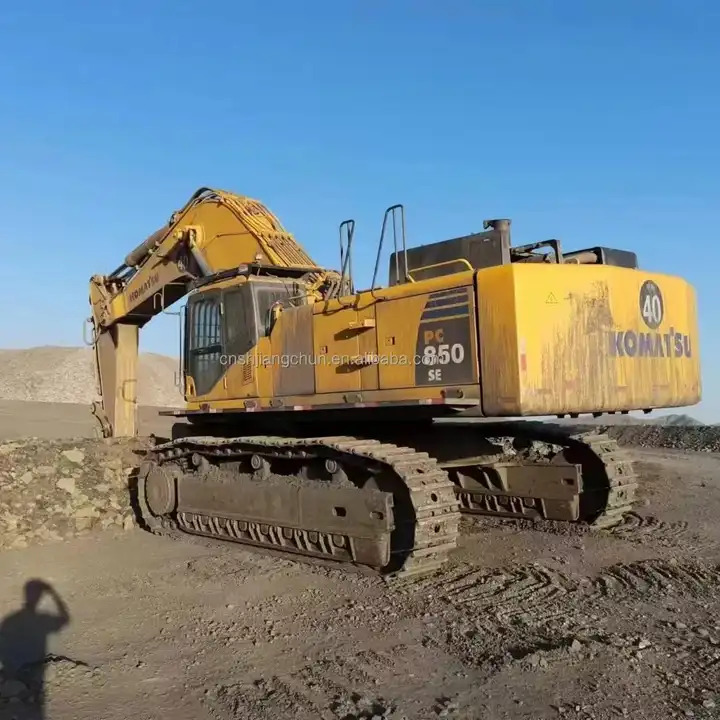 Secondhand Komatsu pc850 Komatsu 85 tons of excavator used komatsu PC850 excavator change rock arm crushing hammer - Rýpadlo: obrázek 2 Secondhand Komatsu pc850 Komatsu 85 tons of excavator used komatsu PC850 excavator change rock arm crushing hammer - Rýpadlo: obrázek 2
