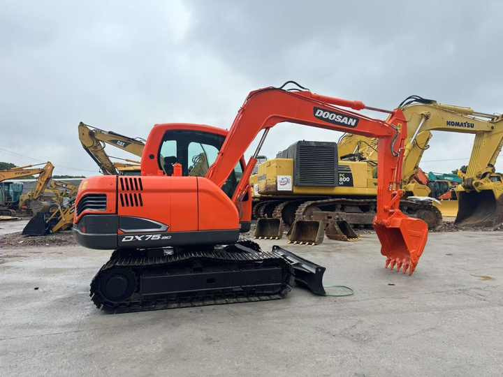 Used Excavator Doosan Dx75-9C Excavators Earth-moving Machinery Doosan Dx60 Dx80 Dx75 Dx225 Dh55 Dx60-9c for Sale - Pásové rýpadlo: obrázek 5 Used Excavator Doosan Dx75-9C Excavators Earth-moving Machinery Doosan Dx60 Dx80 Dx75 Dx225 Dh55 Dx60-9c for Sale - Pásové rýpadlo: obrázek 5