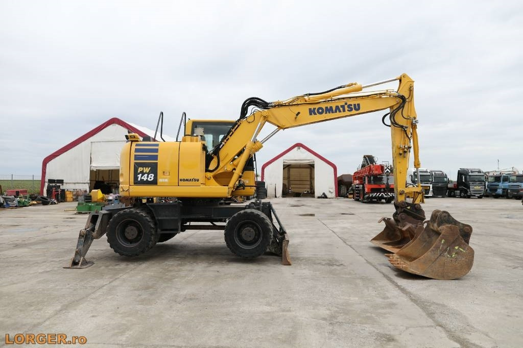 Komatsu PW 148-10 - Kolesové rýpadlo: obrázek 3 Komatsu PW 148-10 - Kolesové rýpadlo: obrázek 3