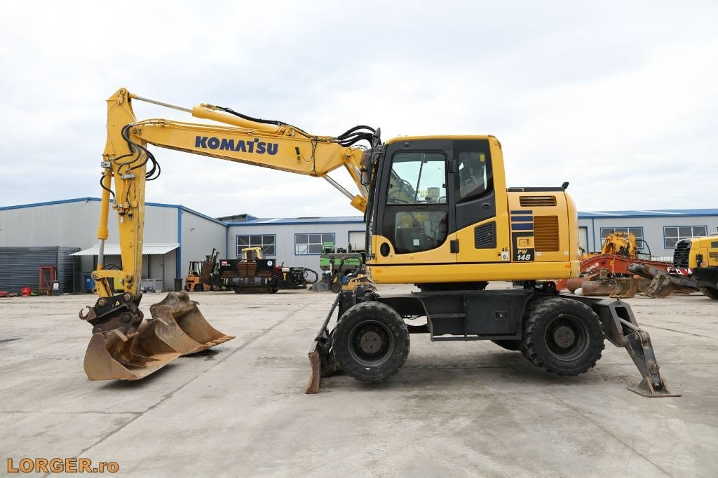 Komatsu PW 148-10 - Kolesové rýpadlo: obrázek 1 Komatsu PW 148-10 - Kolesové rýpadlo: obrázek 1