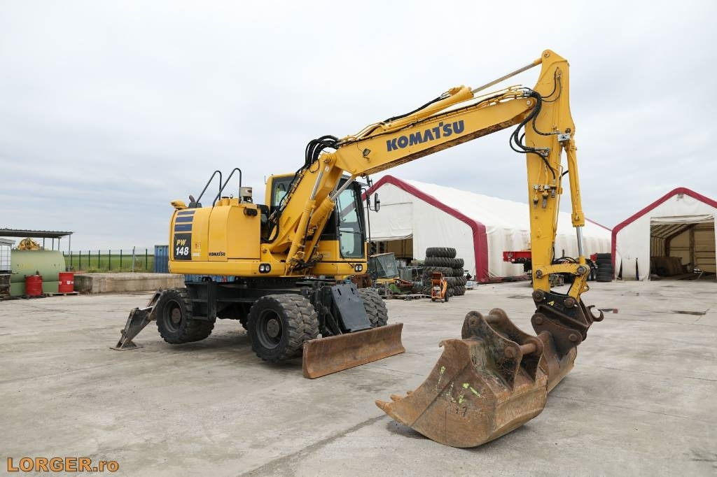 Komatsu PW 148-10 - Kolesové rýpadlo: obrázek 2 Komatsu PW 148-10 - Kolesové rýpadlo: obrázek 2