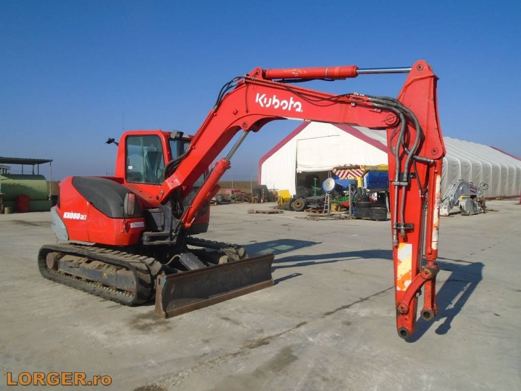Kubota KX 080-3 - Pásové rýpadlo: obrázek 4 Kubota KX 080-3 - Pásové rýpadlo: obrázek 4