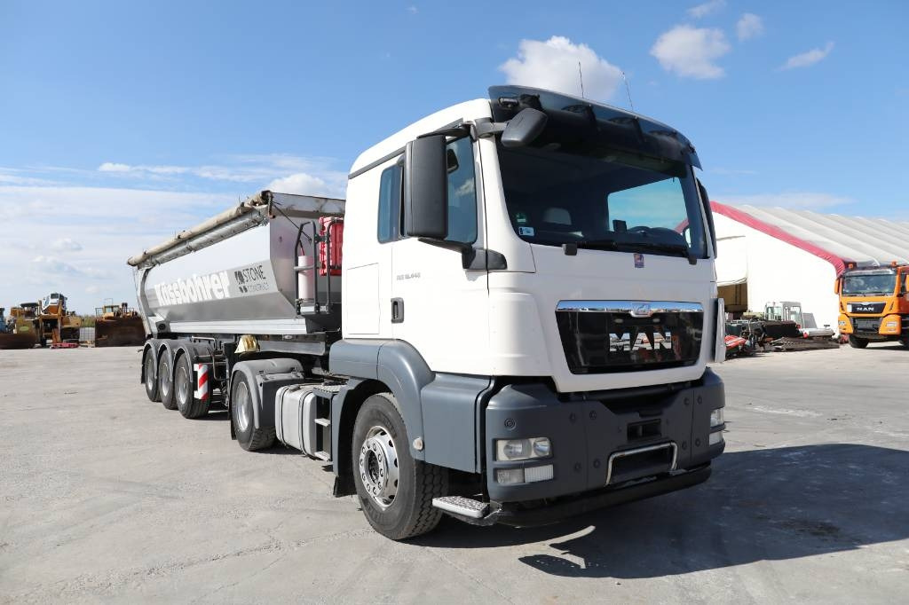 MAN TGS 18.440 4x2 BLS-TS Truck + Kässbohrer DL 3 Tipp - Tahač: obrázek 1 MAN TGS 18.440 4x2 BLS-TS Truck + Kässbohrer DL 3 Tipp - Tahač: obrázek 1