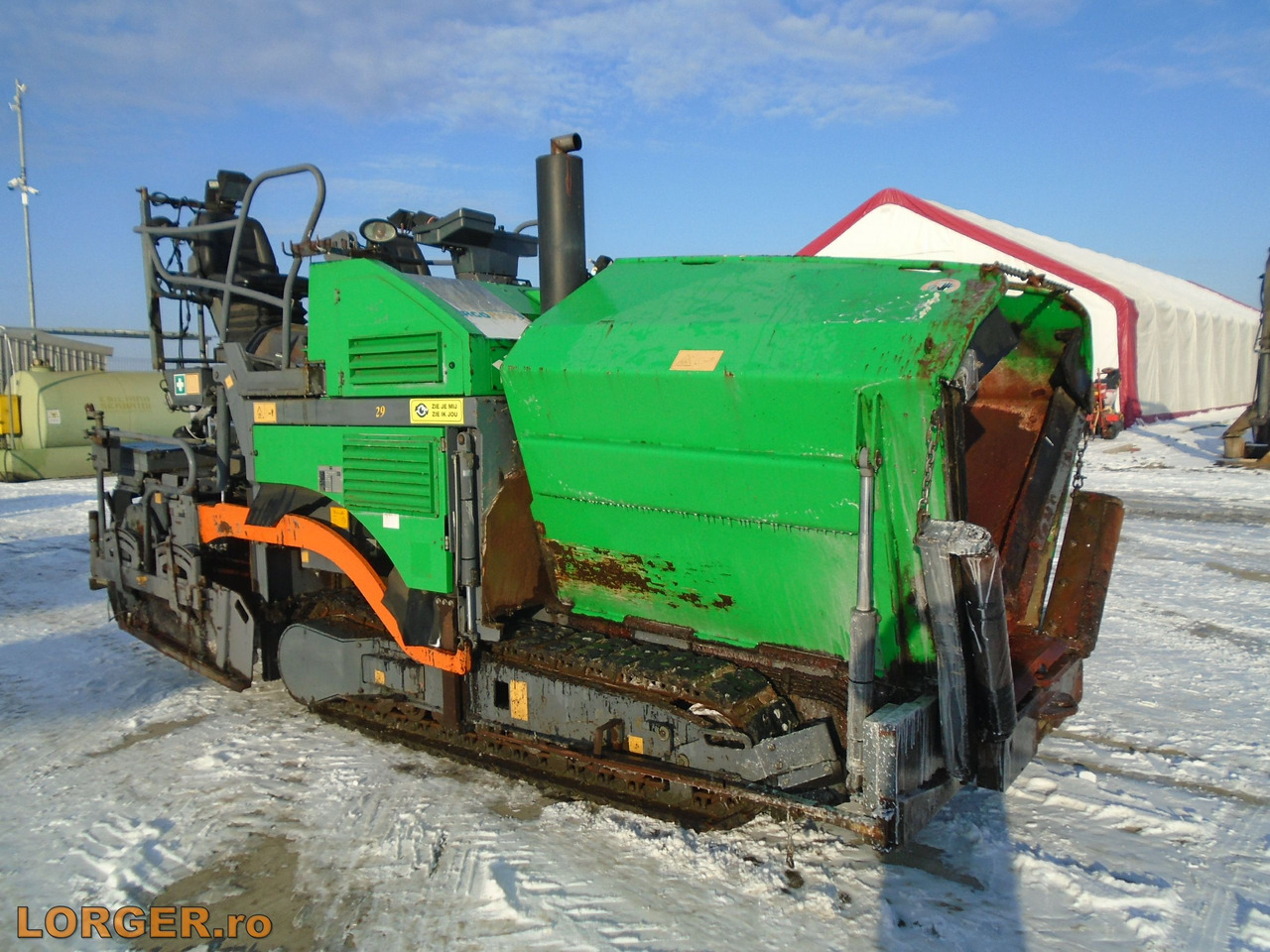 Vögele Super 1300-2 - Finišér: obrázek 4 Vögele Super 1300-2 - Finišér: obrázek 4