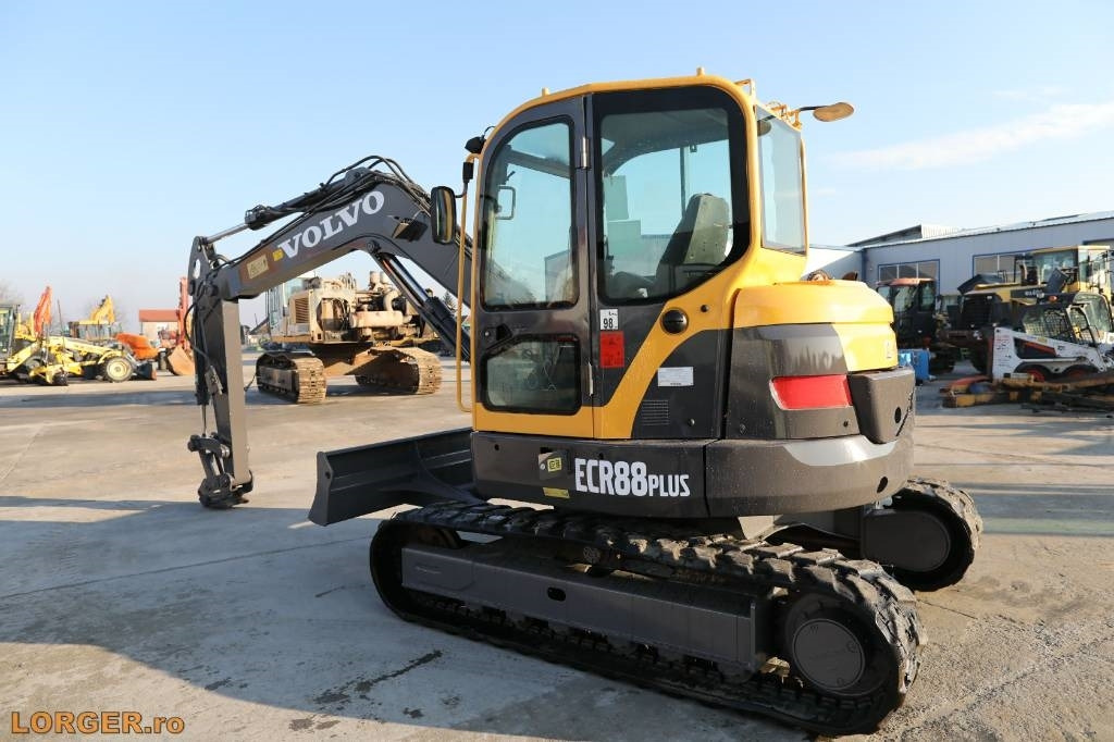 Volvo ECR 88 PLUS - Mini rýpadlo: obrázek 3 Volvo ECR 88 PLUS - Mini rýpadlo: obrázek 3
