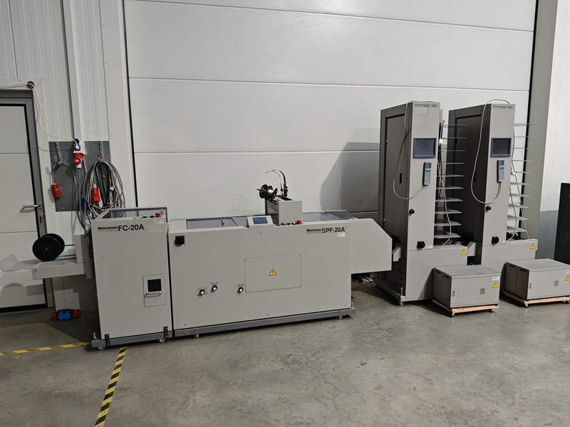 Tiskařský stroj Horizon VAC-100a VAC-100c SPF-20A FC-20A: obrázek 1