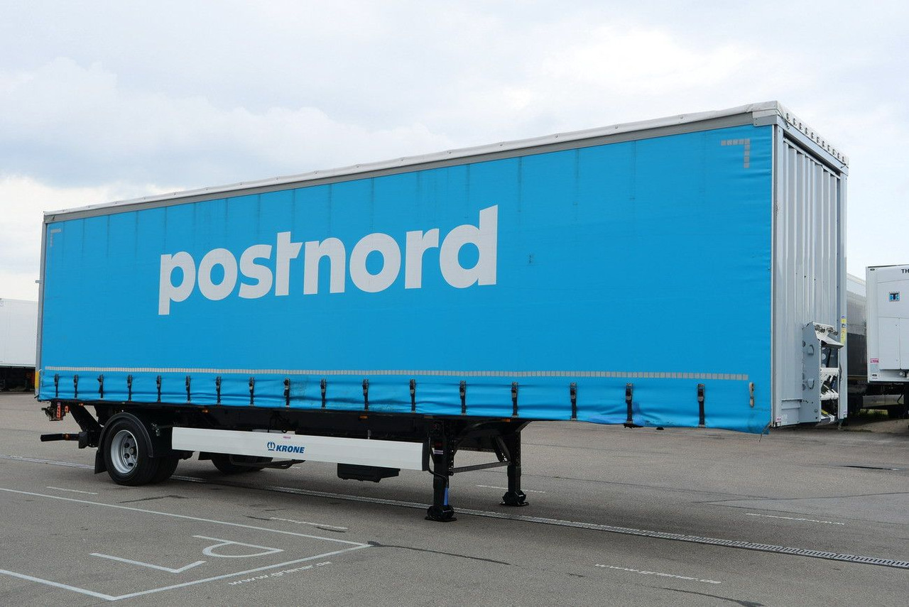 Krone CITYSATTEL KRONE 1-achs SEP 10/ BPW/TRIDEC lenk - Plachtový návěs: obrázek 4 Krone CITYSATTEL KRONE 1-achs SEP 10/ BPW/TRIDEC lenk - Plachtový návěs: obrázek 4