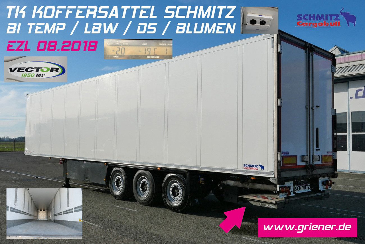Schmitz Cargobull SKO 24/ BI TEMP CARRIER VEC 1950 MT /DS/LBW !!!! - Skříňový návěs: obrázek 1 Schmitz Cargobull SKO 24/ BI TEMP CARRIER VEC 1950 MT /DS/LBW !!!! - Skříňový návěs: obrázek 1