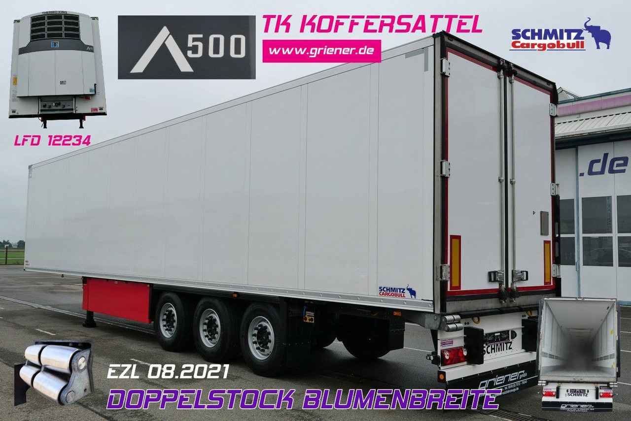 Schmitz Cargobull SKO 24/DOPPELSTOCK BLUMEN TK A500 DRP FP 45 - Chladírenský návěs: obrázek 1 Schmitz Cargobull SKO 24/DOPPELSTOCK BLUMEN TK A500 DRP FP 45 - Chladírenský návěs: obrázek 1