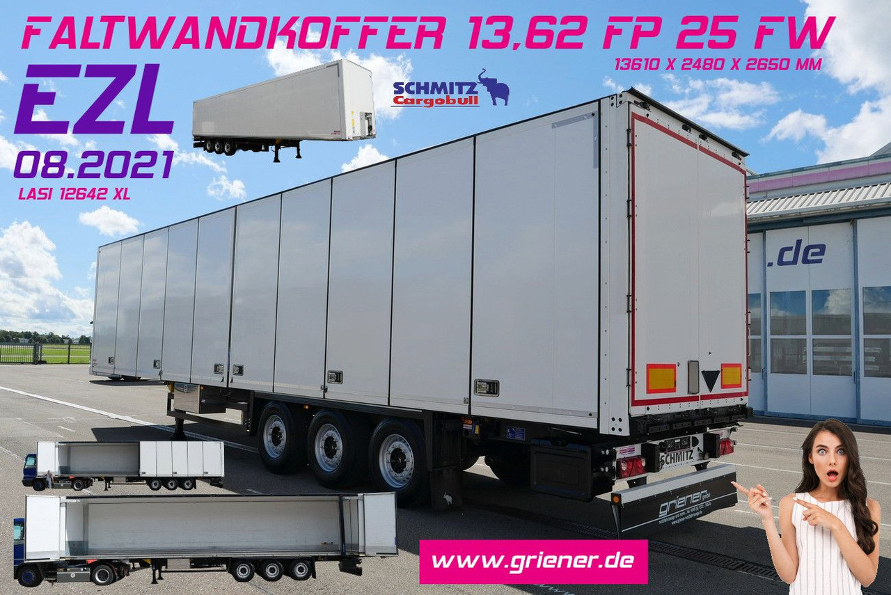 Skříňový návěs Schmitz Cargobull SKO 24/ FW 25 EXPRESS /SEITLICHE TÜREN/FALTWAND: obrázek 1