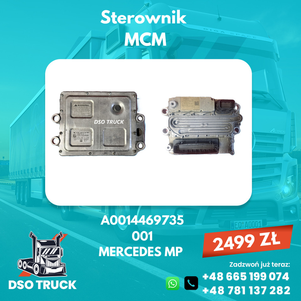 Sterownik MCM mercedes MP A0014469735 A0014466035 ACTROS AXOR ATEGO - Náhradní díly: obrázek 1 Sterownik MCM mercedes MP A0014469735 A0014466035 ACTROS AXOR ATEGO - Náhradní díly: obrázek 1