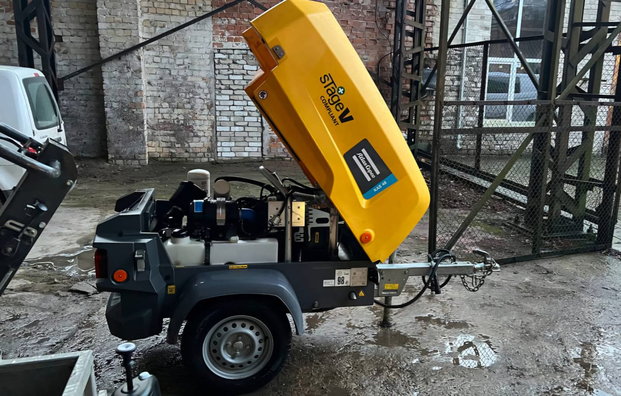 ATLAS Copco XAS48 - Mobilní kompresor: obrázek 1 ATLAS Copco XAS48 - Mobilní kompresor: obrázek 1