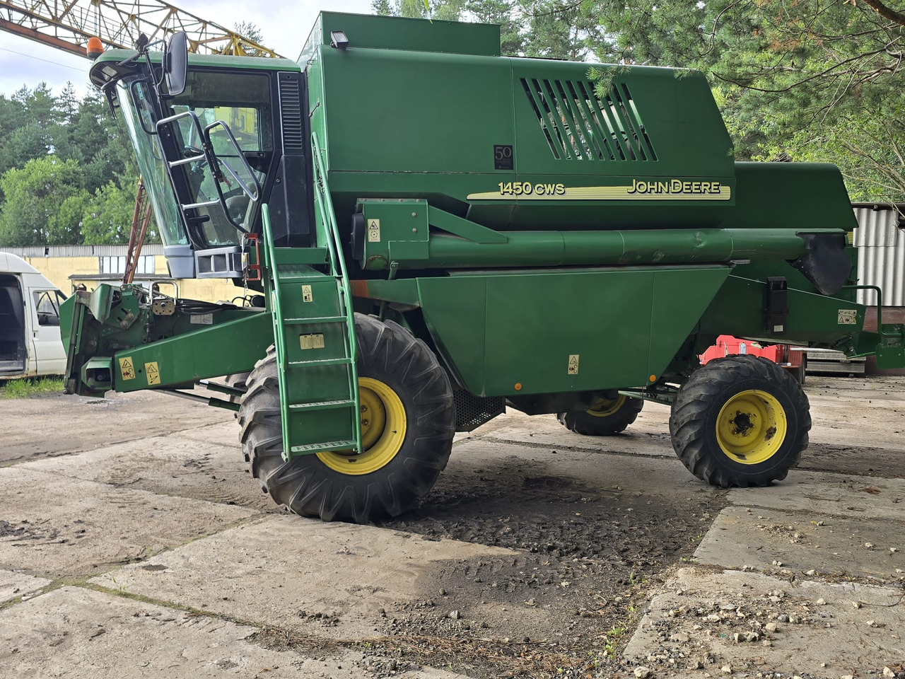 JOHN DEERE 1450 CWS - Sklízecí mlátička: obrázek 2 JOHN DEERE 1450 CWS - Sklízecí mlátička: obrázek 2