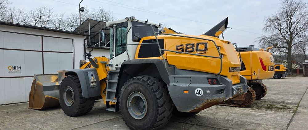 Liebherr 580 - Kolový nakladač: obrázek 1 Liebherr 580 - Kolový nakladač: obrázek 1