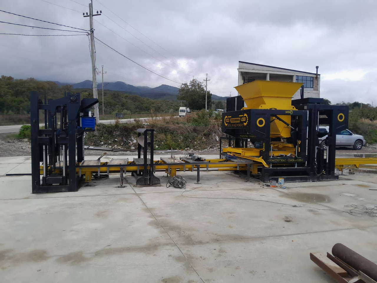 Automatic Concrete Block Machine | PRS-600 - Vibrolis: obrázek 4 Automatic Concrete Block Machine | PRS-600 - Vibrolis: obrázek 4