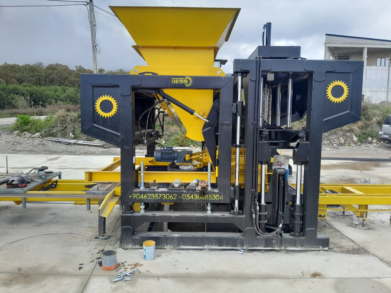Automatic Concrete Block Machine | PRS-600 - Vibrolis: obrázek 2 Automatic Concrete Block Machine | PRS-600 - Vibrolis: obrázek 2
