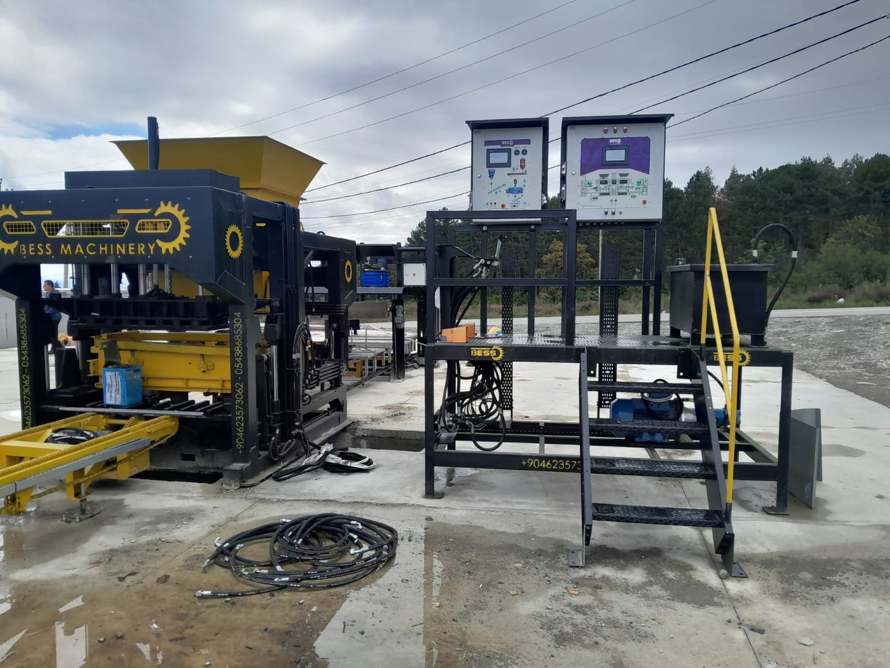 Automatic Concrete Block Machine | PRS-600 - Vibrolis: obrázek 5 Automatic Concrete Block Machine | PRS-600 - Vibrolis: obrázek 5