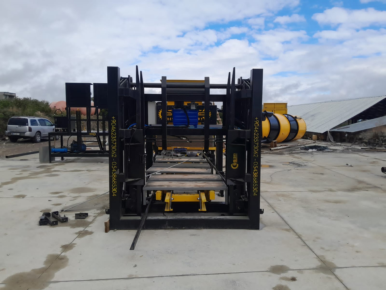 Automatic Concrete Block Machine | PRS-600 - Vibrolis: obrázek 3 Automatic Concrete Block Machine | PRS-600 - Vibrolis: obrázek 3