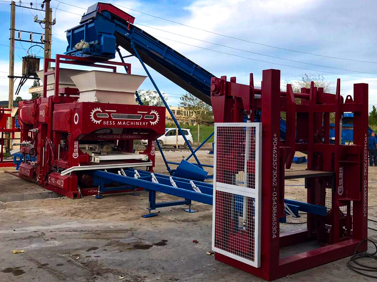 Automatic Paving Block Machine | PRS-402 - Vibrolis: obrázek 4 Automatic Paving Block Machine | PRS-402 - Vibrolis: obrázek 4