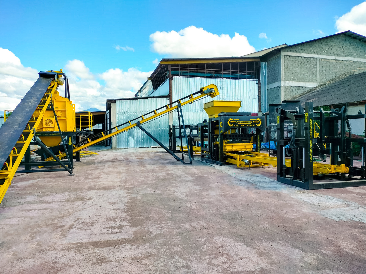 Bess Machine PRS-1200 | Automatic Concrete Block Machine - Vibrolis: obrázek 2 Bess Machine PRS-1200 | Automatic Concrete Block Machine - Vibrolis: obrázek 2