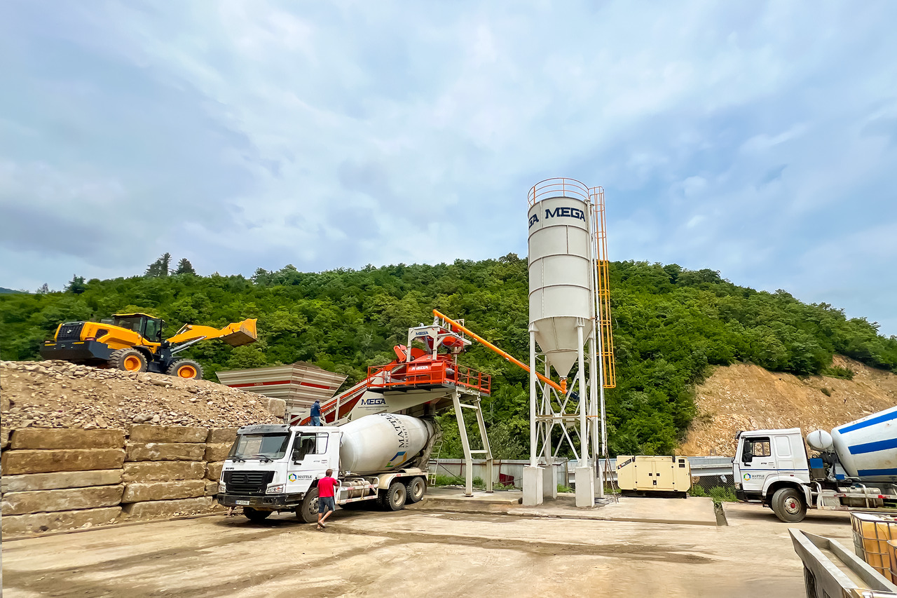 CONCRETE BATCHING PLANT MOBILE - Betonárna: obrázek 1 CONCRETE BATCHING PLANT MOBILE - Betonárna: obrázek 1
