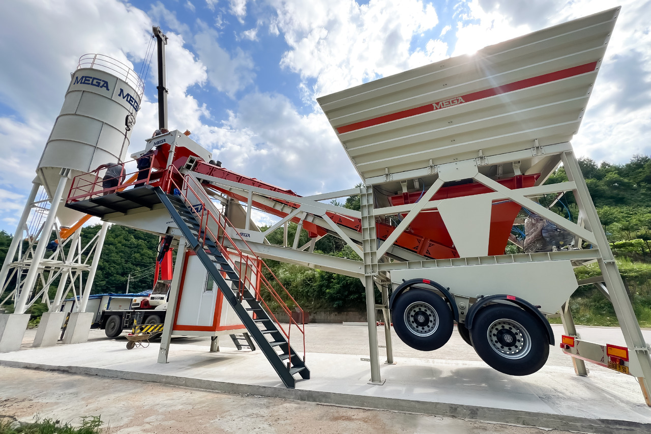 CONCRETE BATCHING PLANT MOBILE - Betonárna: obrázek 4 CONCRETE BATCHING PLANT MOBILE - Betonárna: obrázek 4
