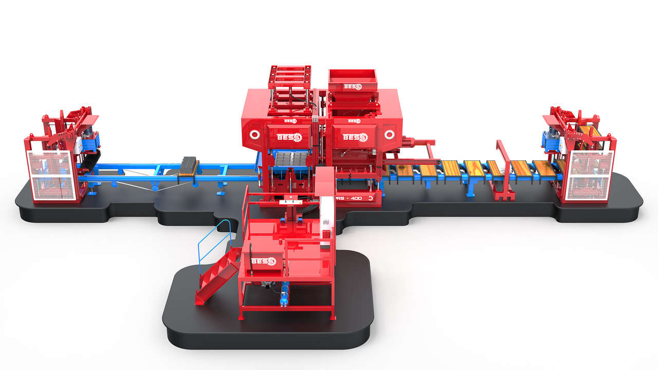 Concrete Block Machine | PRS-400 Fully Automatic - Vibrolis: obrázek 3 Concrete Block Machine | PRS-400 Fully Automatic - Vibrolis: obrázek 3