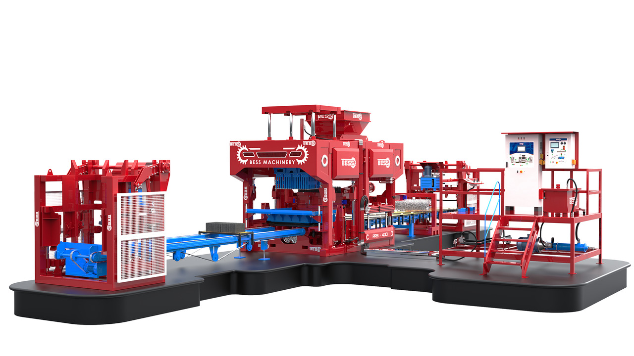 Concrete Block Machine | PRS-400 Fully Automatic - Vibrolis: obrázek 1 Concrete Block Machine | PRS-400 Fully Automatic - Vibrolis: obrázek 1