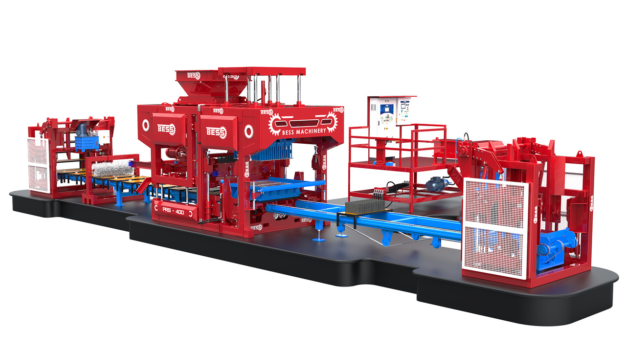 Concrete Block Machine | PRS-400 Fully Automatic - Vibrolis: obrázek 5 Concrete Block Machine | PRS-400 Fully Automatic - Vibrolis: obrázek 5