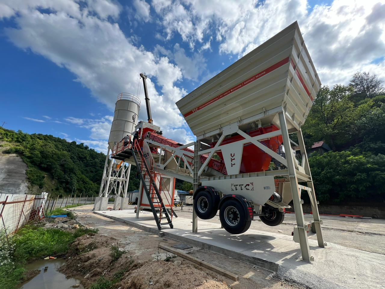 For Sale Mobile Concrete Plant 60 m³ - Betonárna: obrázek 2 For Sale Mobile Concrete Plant 60 m³ - Betonárna: obrázek 2