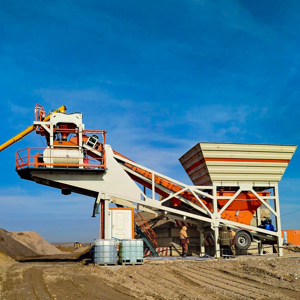 For Sale New Mobile Concrete Plant - Betonárna: obrázek 1 For Sale New Mobile Concrete Plant - Betonárna: obrázek 1