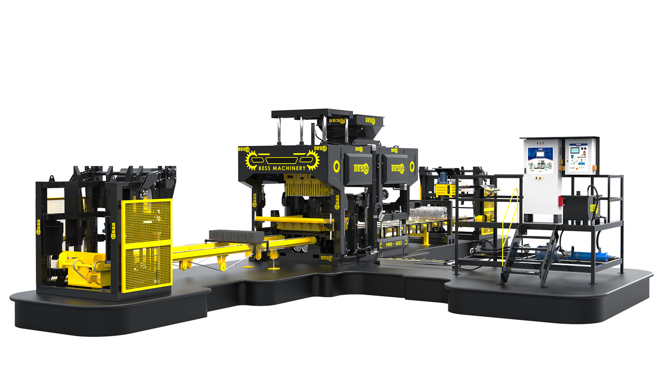 Fully Automatic Hollow Block Machine | PRS-600 - Vibrolis: obrázek 3 Fully Automatic Hollow Block Machine | PRS-600 - Vibrolis: obrázek 3