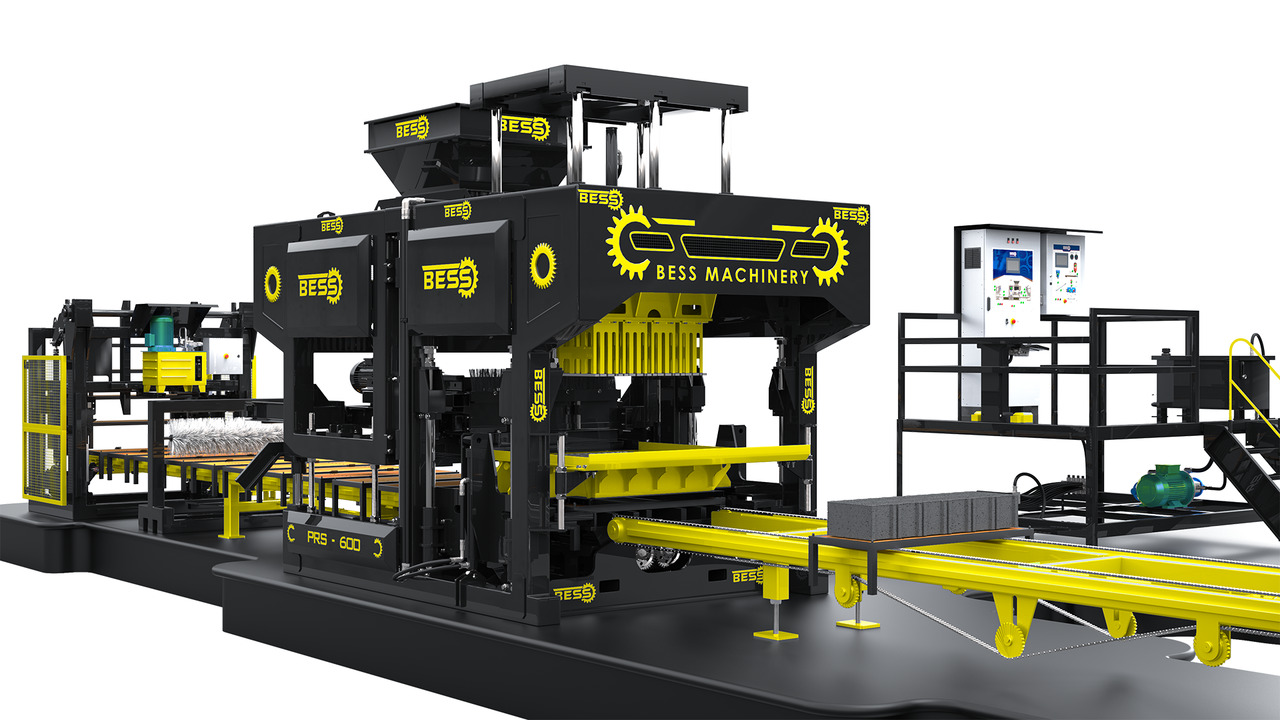 Fully Automatic Hollow Block Machine | PRS-600 - Vibrolis: obrázek 1 Fully Automatic Hollow Block Machine | PRS-600 - Vibrolis: obrázek 1