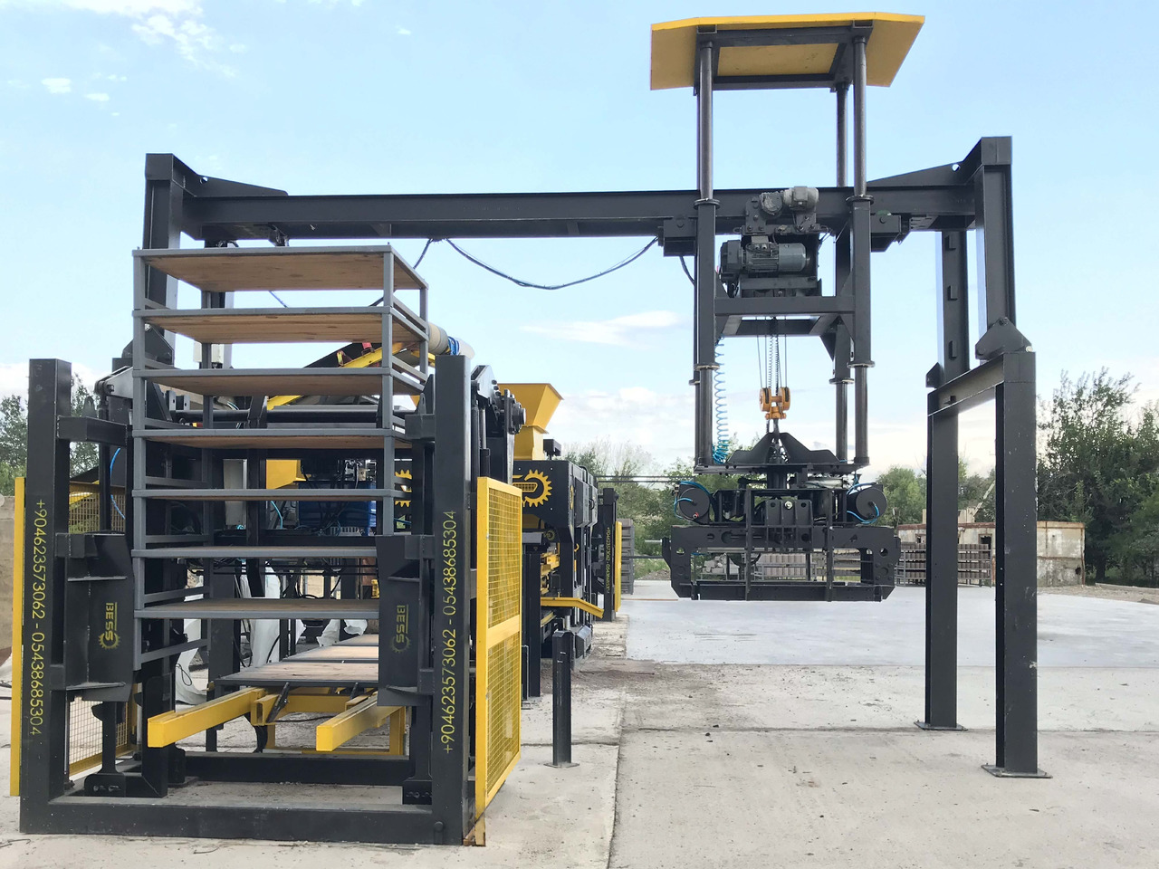 Hollow Block Making Machine | PRS-1200 Full Automatic - Vibrolis: obrázek 4 Hollow Block Making Machine | PRS-1200 Full Automatic - Vibrolis: obrázek 4